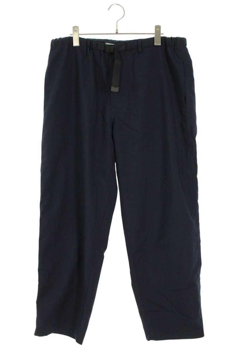 ENNOY 24SS Wool Blend Ripstop Easy Pants Navy Size 32