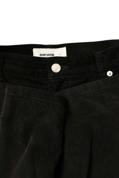 everyone EV25-PT41 Wide Straight Corduroy Trousers Size 34