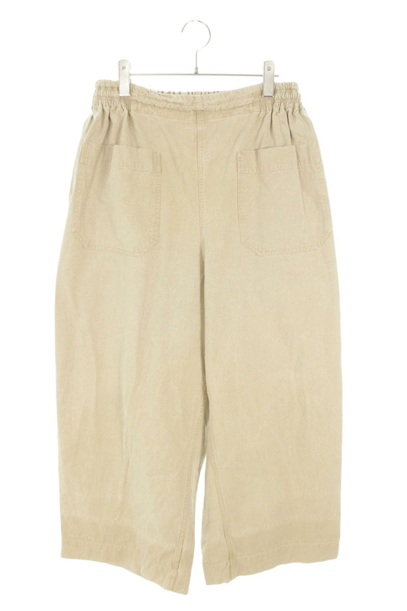 HED MAYNER HMMY30007B Wide Cotton Pants Beige Size 30
