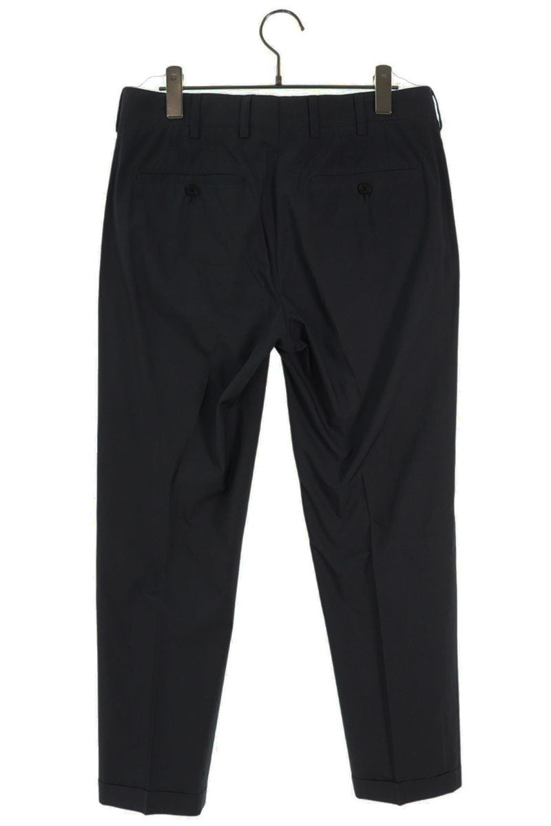 Prada Gray Cotton Button Fly Trousers Size 32