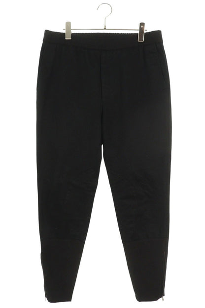 GUCCI 546443 Z3786 Cotton Hem Zip Easy Pants Black Size 33