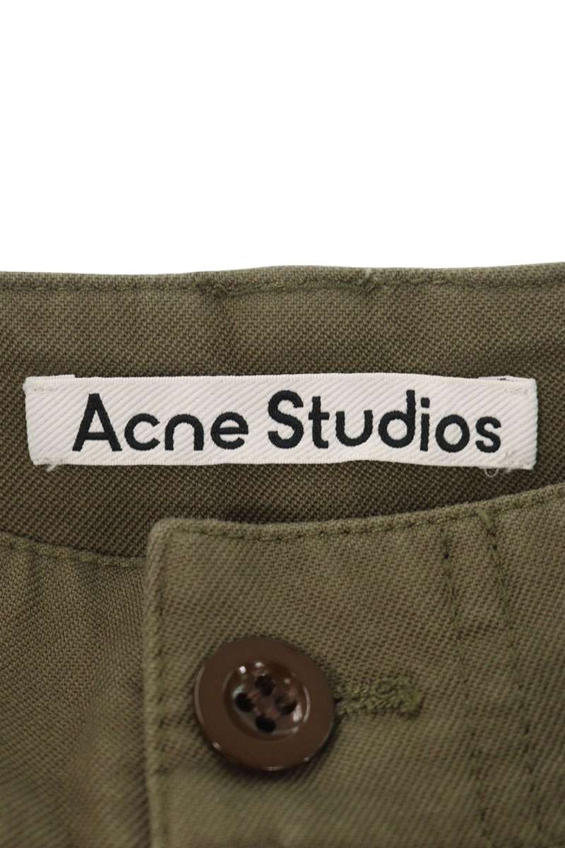 Acne Studios Cargo Long Pants Green Size 48
