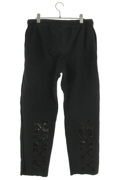 OFF-WHITE x Champion Cut-Off Sweatpants Black Size 30