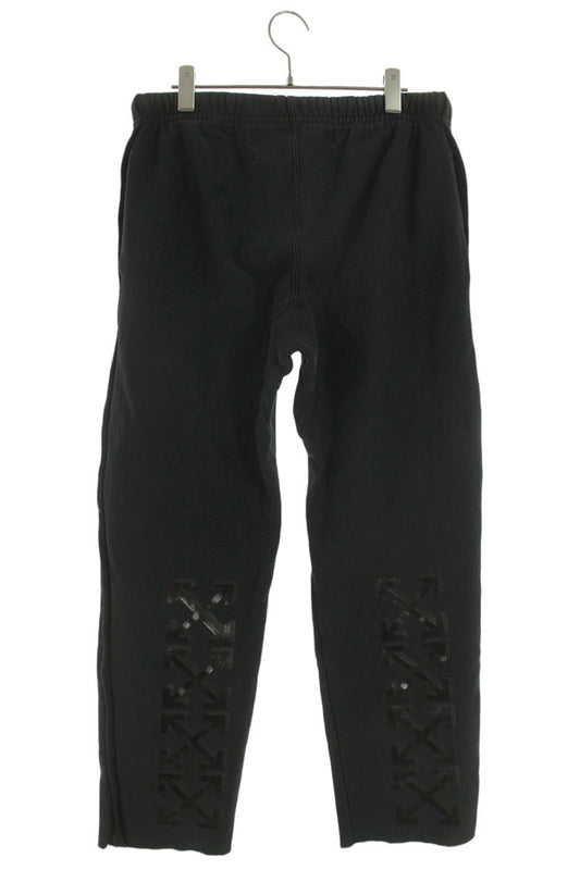 OFF-WHITE x Champion Cut-Off Sweatpants Black Size 30