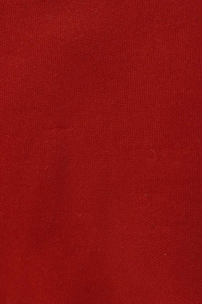 Burberry Red Black Cotton Blend Long Pants Size 28