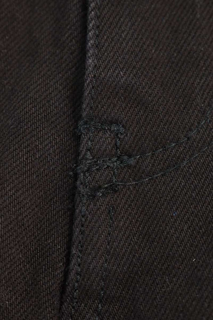 Vuja De AMALIA WIDE-LEG RAW DENIM Black Size 32