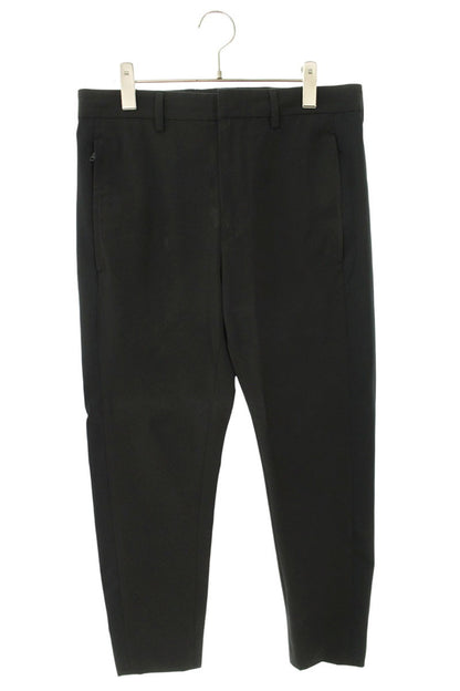 Prada Black Stretch Polyester Trousers Size 32
