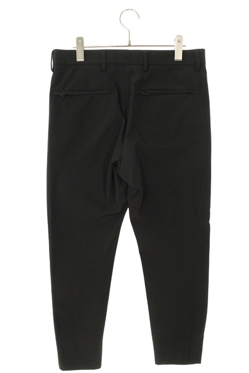 Prada Black Stretch Polyester Trousers Size 32