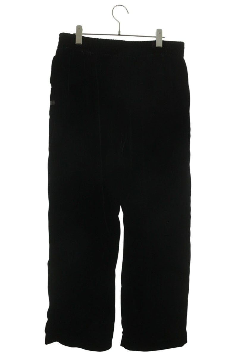 Chrome Hearts Logo Embroidered Velour Track Pants Size 36