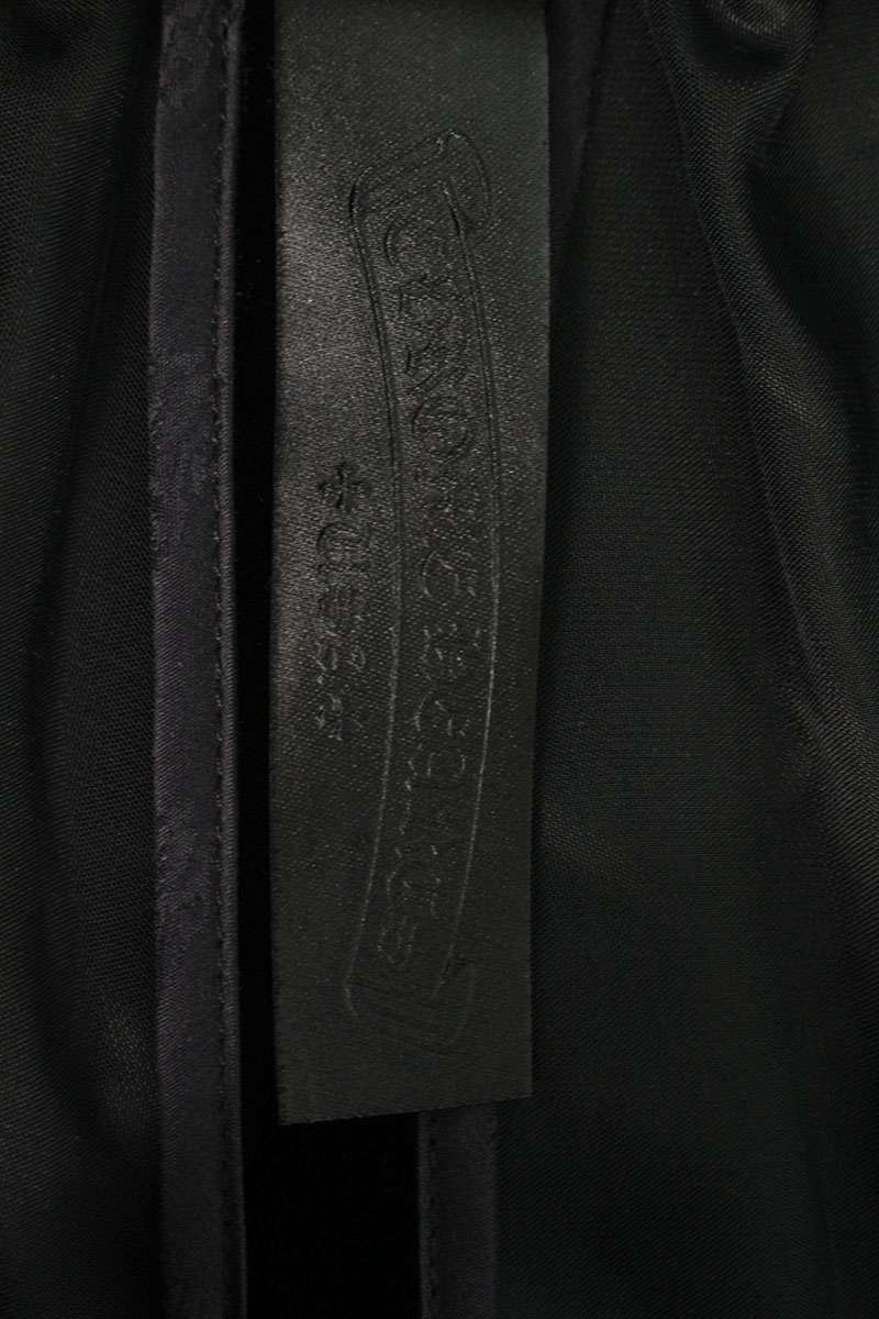 Chrome Hearts Logo Embroidered Velour Track Pants Size 36