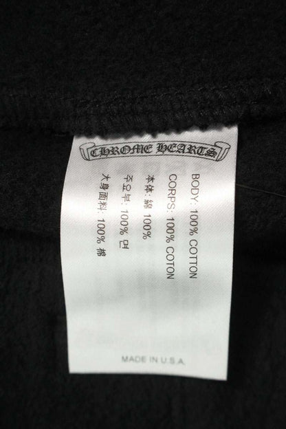Chrome Hearts SWEAT PANTS Side Logo Print Black/Blue Size 36