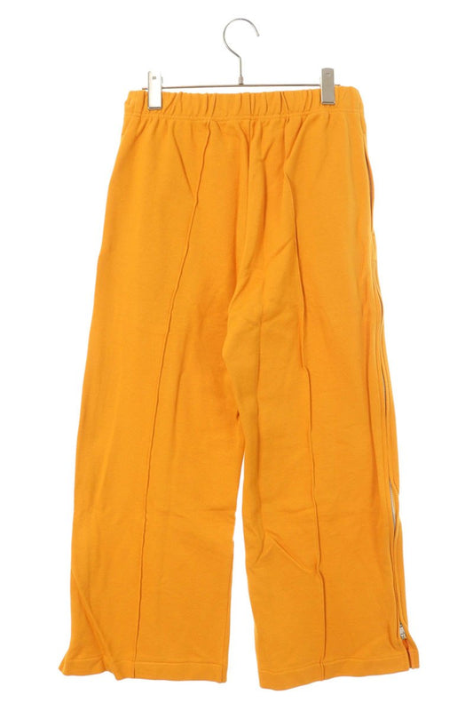 TOGA Cotton Wide Sweatpants Orange Size 28