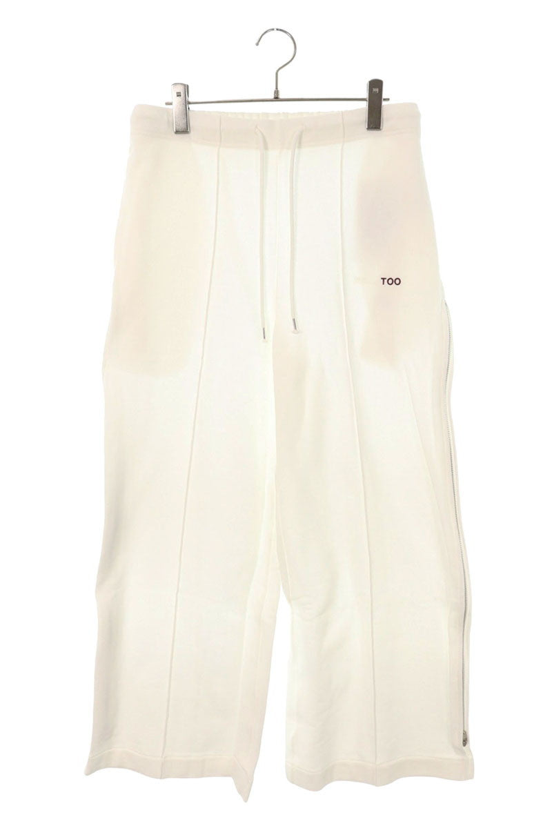 TOGA Cotton Wide Sweatpants White Size 32