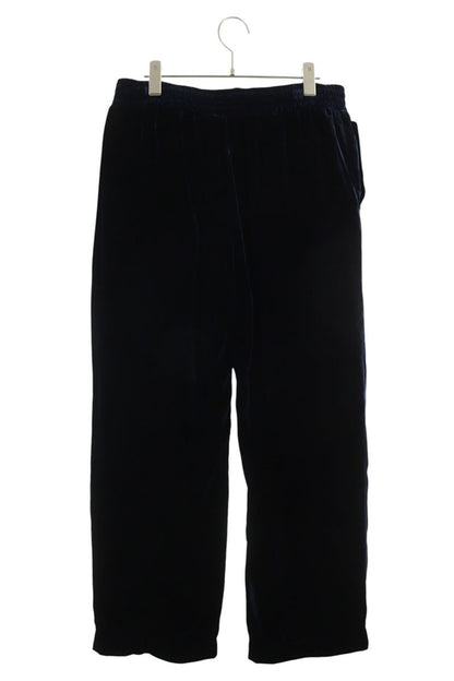 Chrome Hearts VELVET TRACKSUIT PANTS Navy Size 34