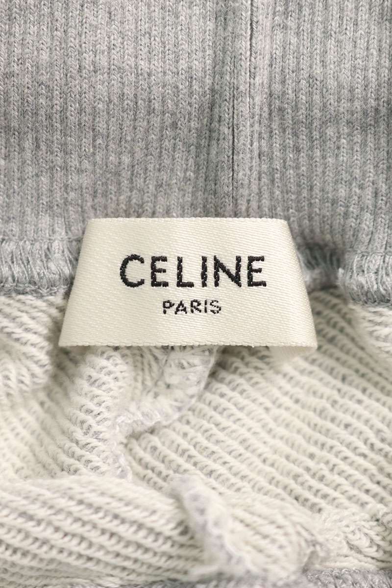 CELINE Numbered Print Cotton Cashmere Sweatpants Size 34