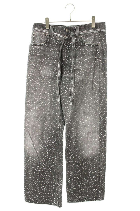 Birth Of Royal Child Swarovski Rhinestone Denim Size 30