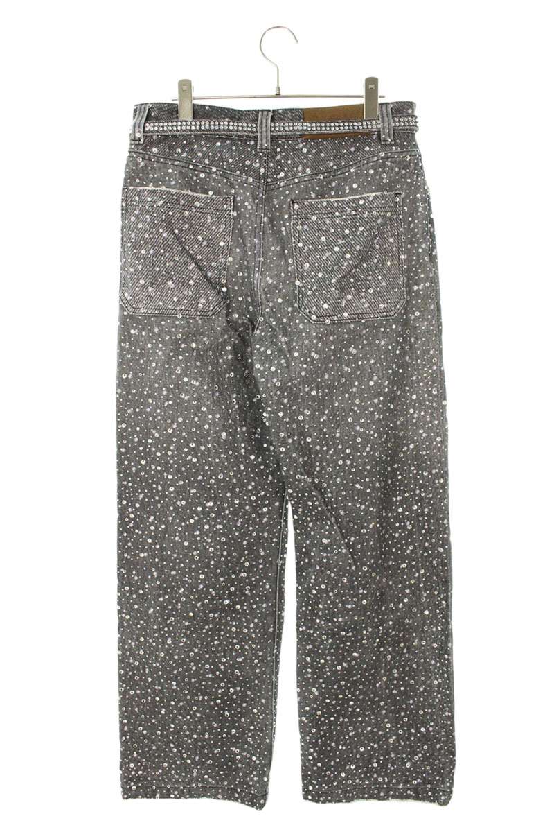 Birth Of Royal Child Swarovski Rhinestone Denim Size 30