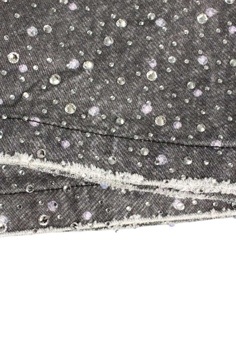 Birth Of Royal Child Swarovski Rhinestone Denim Size 30