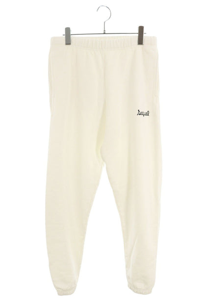 SEQUEL Logo Embroidered Sweatpants White Size 32