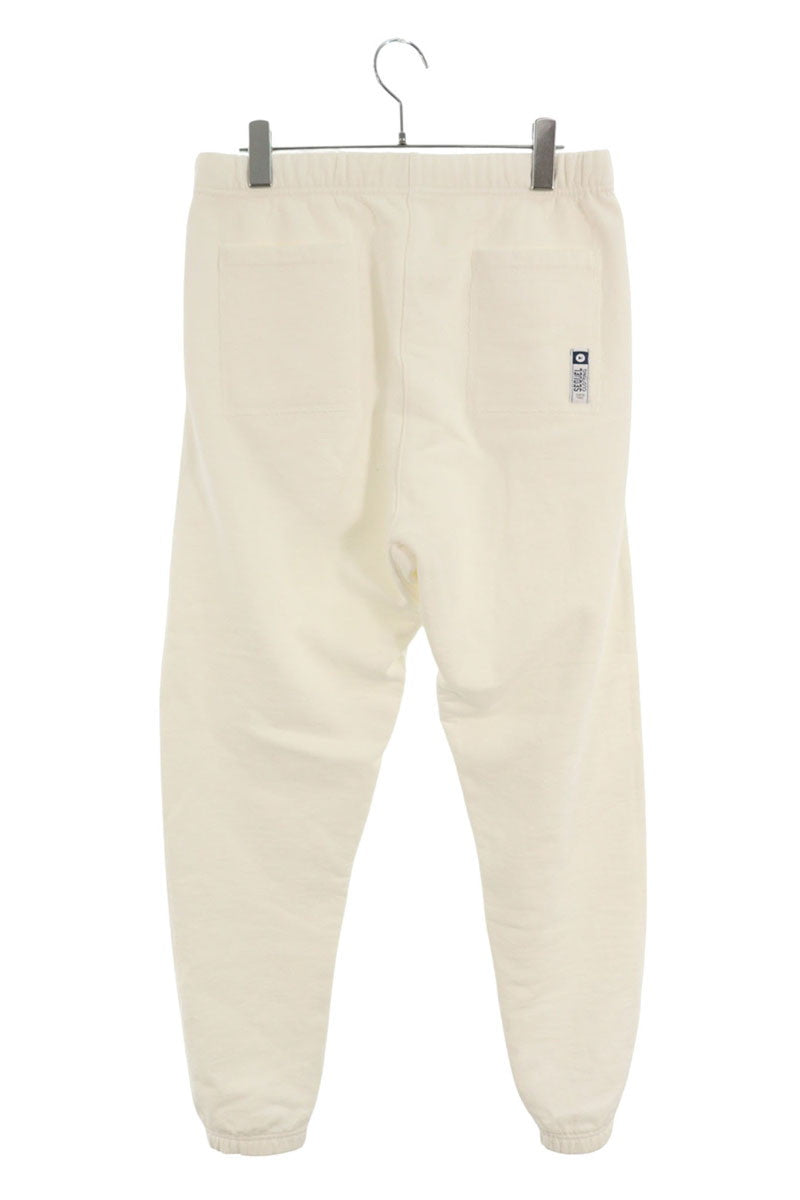 SEQUEL Logo Embroidered Sweatpants White Size 32