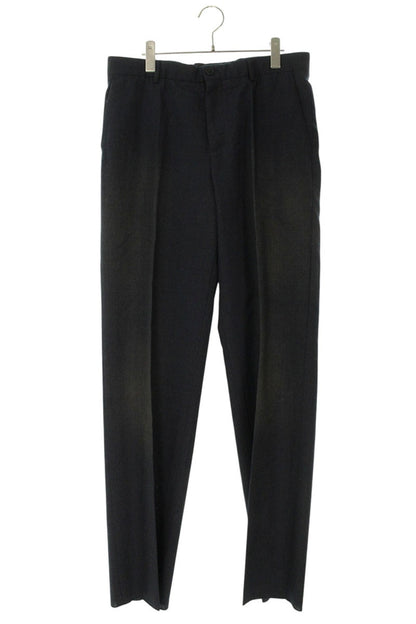 BALENCIAGA 857649 TQT27 FADED TAILORED PANTS Navy Size 34