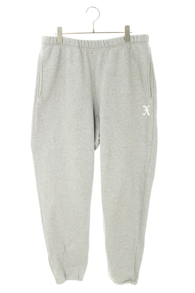 GOD SELECTION XXX Logo Patch Sweatpants Gray Size 34