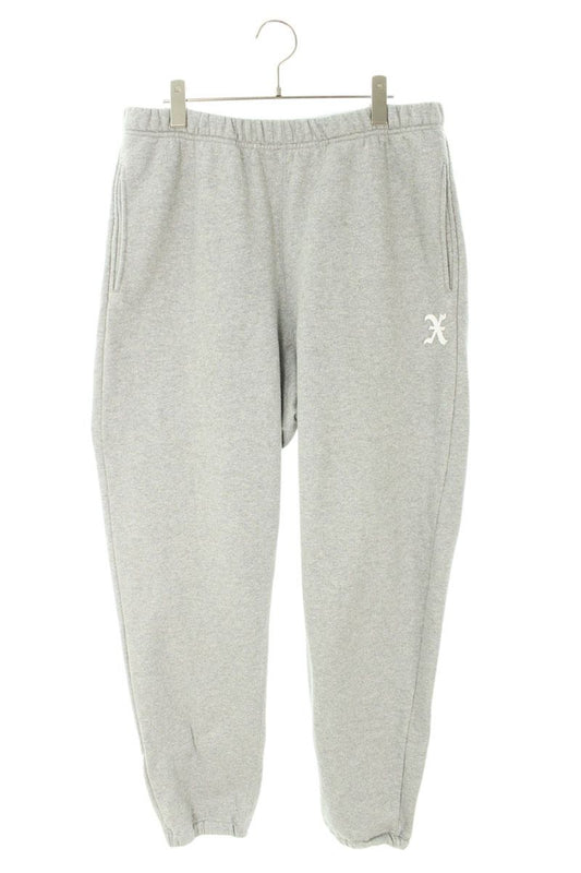 GOD SELECTION XXX Logo Patch Sweatpants Gray Size 34