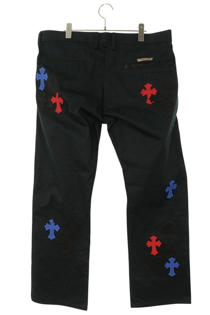 Chrome Hearts Multi-Color Cross Patch Chinos Size 36