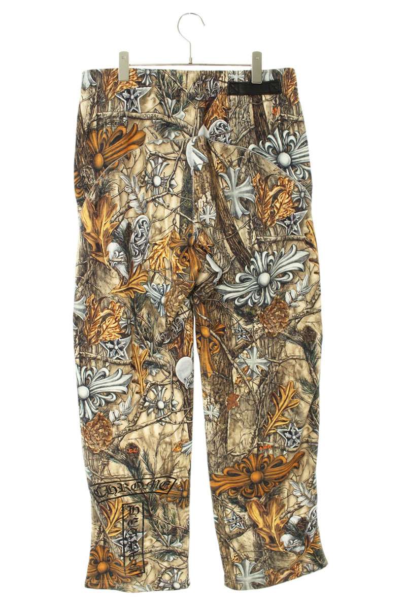 Chrome Hearts NOCTA PANTS DRAKE All-Over Print Beige Size 34