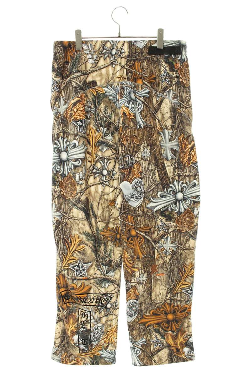 Chrome Hearts NOCTA PANTS DRAKE All-Over Print Beige Size 34