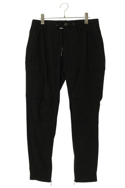 1piu1uguale3 Nylon Cargo Easy Pants Black Size 34