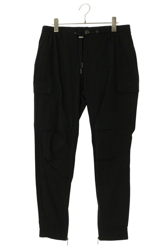 1piu1uguale3 Nylon Cargo Easy Pants Black Size 34