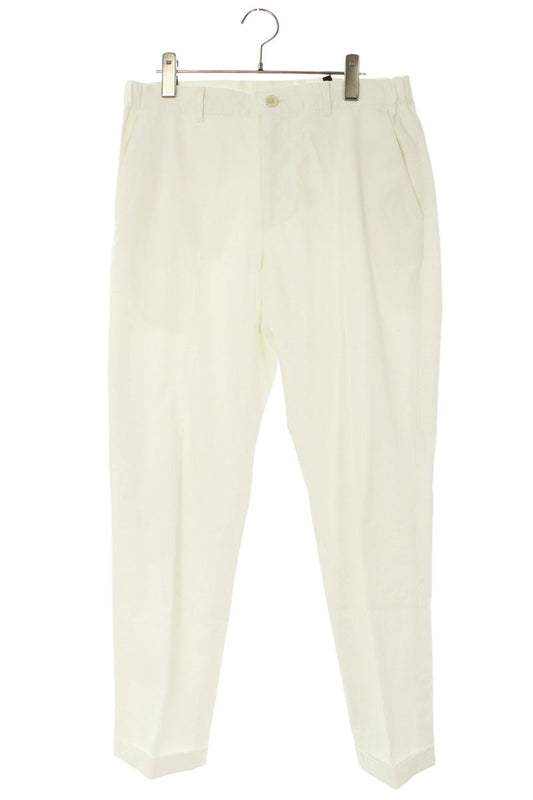 NUMBER M Linen Blend Easy Pants White Size 34