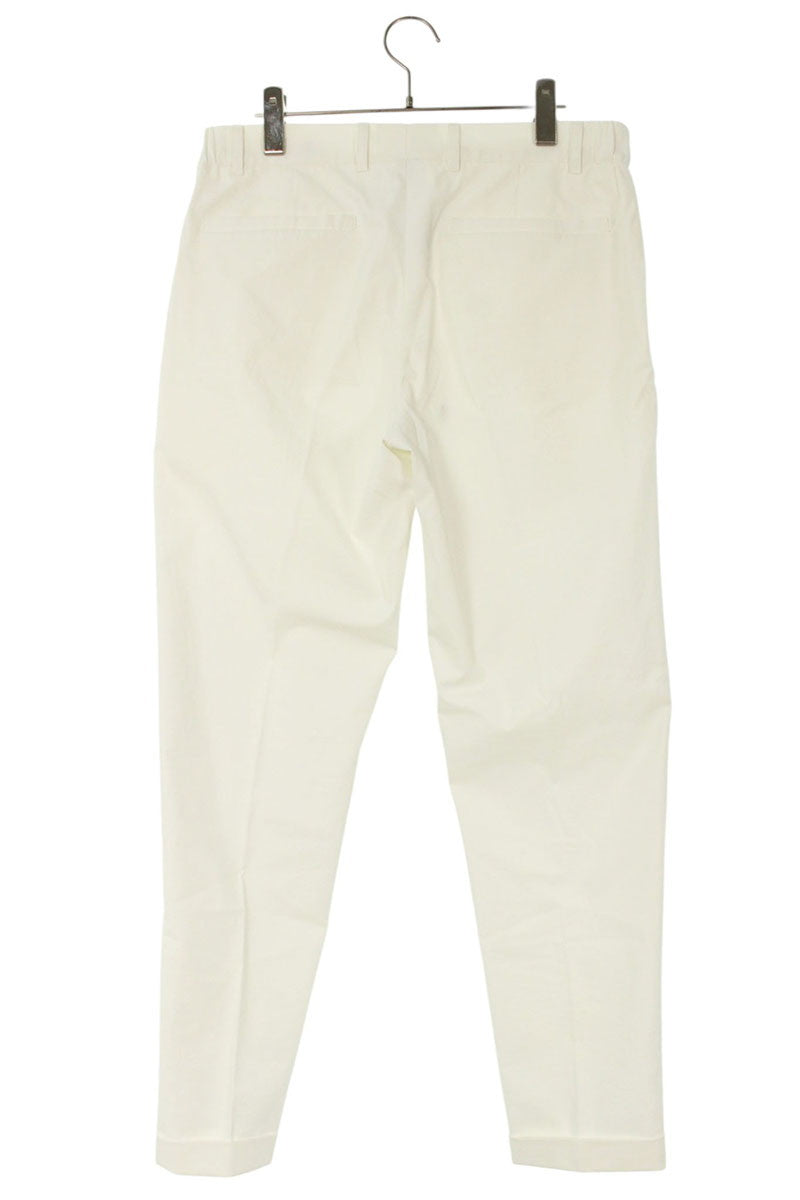 NUMBER M Linen Blend Easy Pants White Size 34