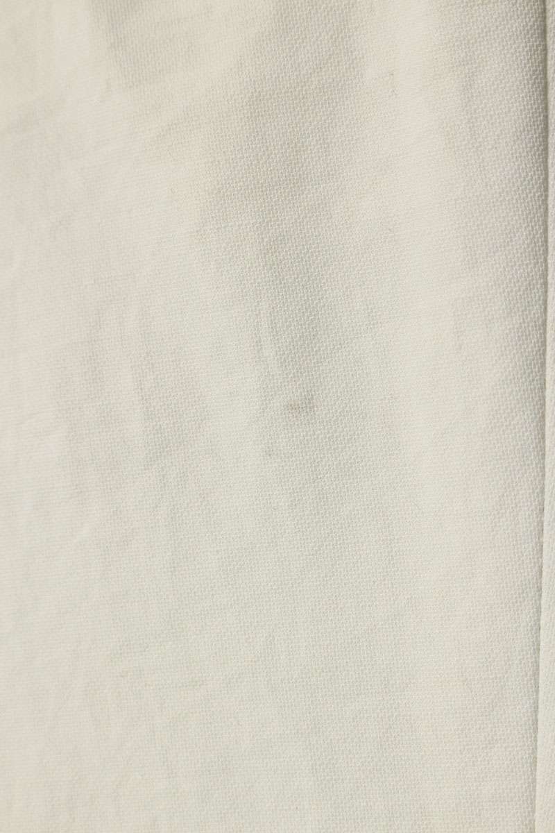NUMBER M Linen Blend Easy Pants White Size 34