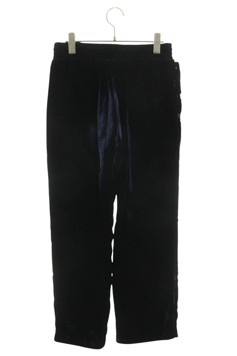 Chrome Hearts Velvet Tracksuit Pants Navy Size 30