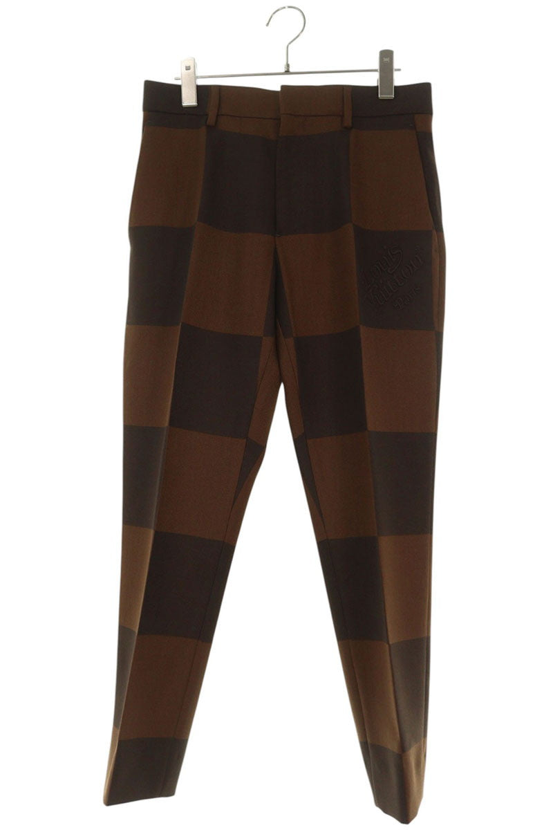 Louis Vuitton LV Long Pants Brown Size 38