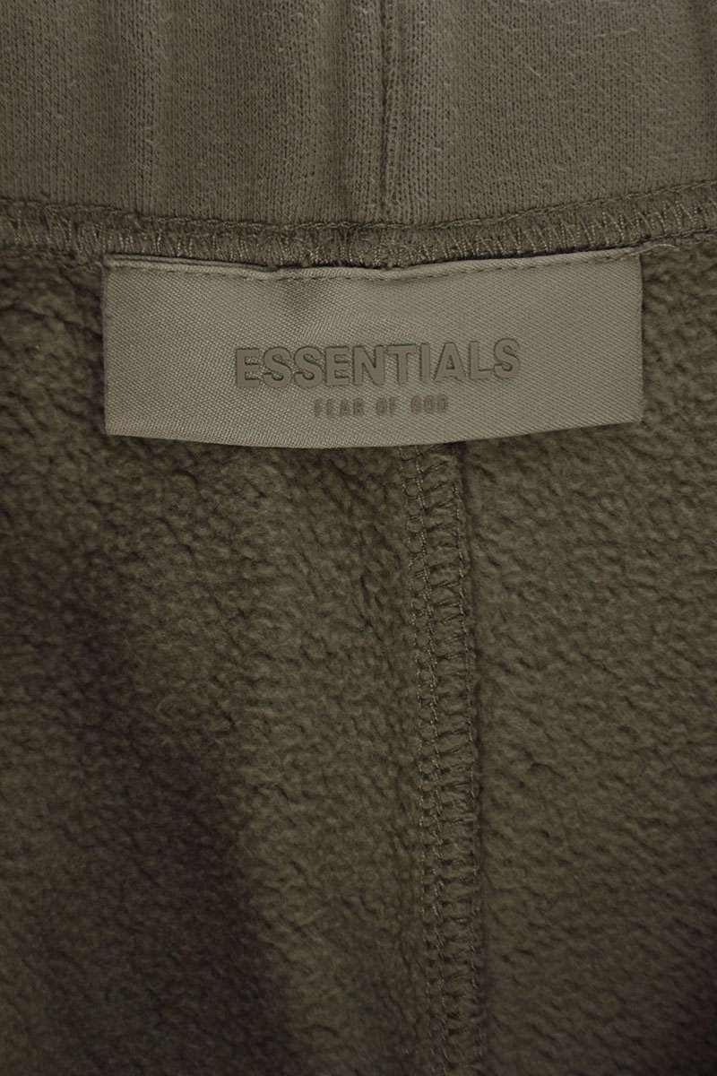 FOG Essentials Logo Patch Sweatpants Beige Size 34