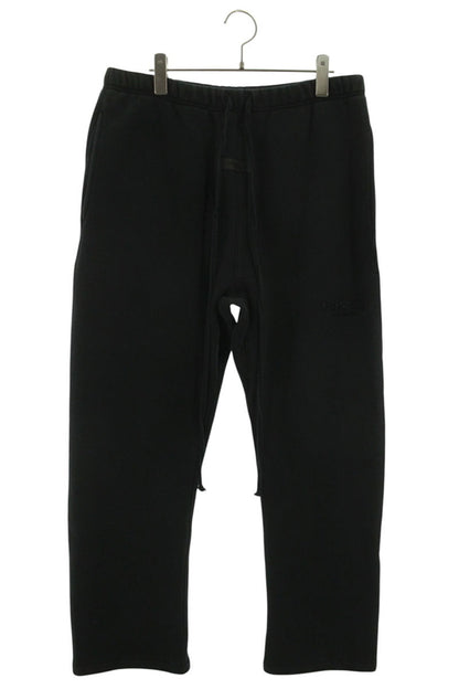 FOG Essentials Logo Patch Sweatpants Black Size 34