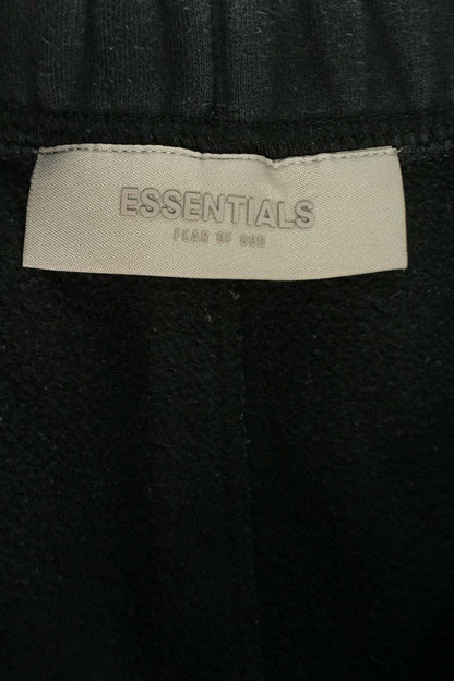 FOG Essentials Logo Patch Sweatpants Black Size 34