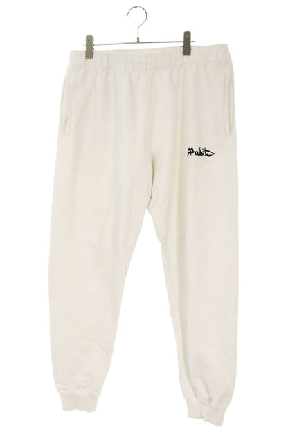 OFF-WHITE Logo Embroidered Sweatpants Multi Size 34
