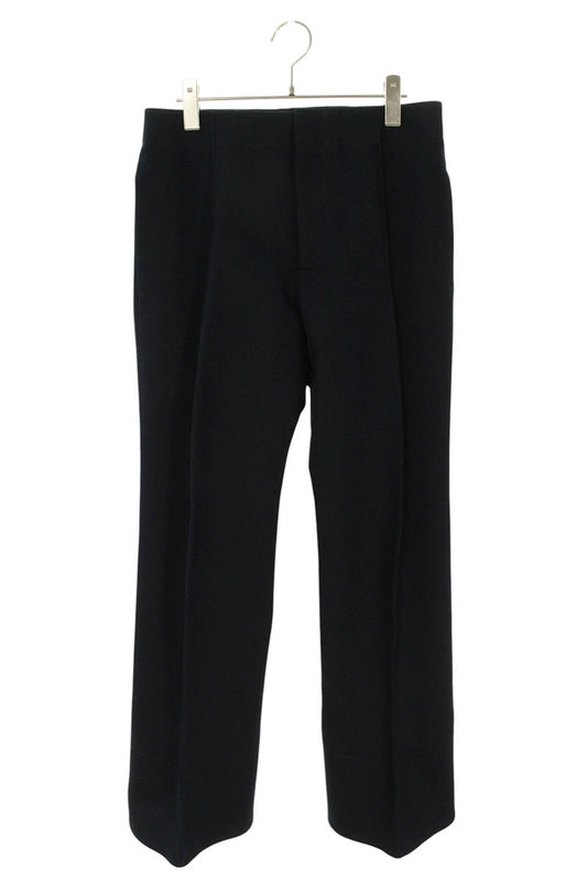 Bottega Veneta Navy Cotton Curved Pants Size 33