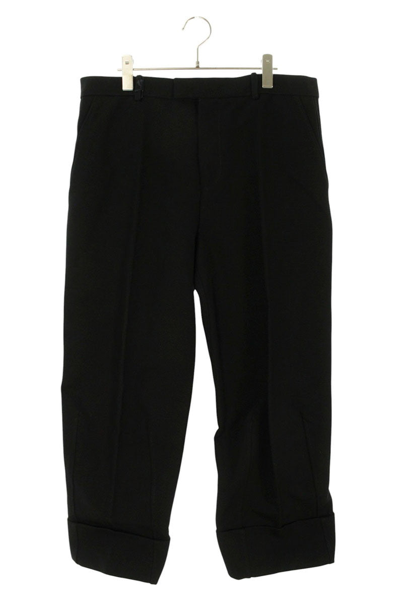 Bottega Veneta Roll-Up Cotton Trousers Black Size 36