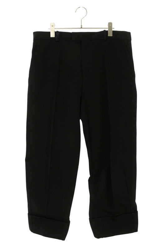 Bottega Veneta Roll-Up Cotton Trousers Black Size 36