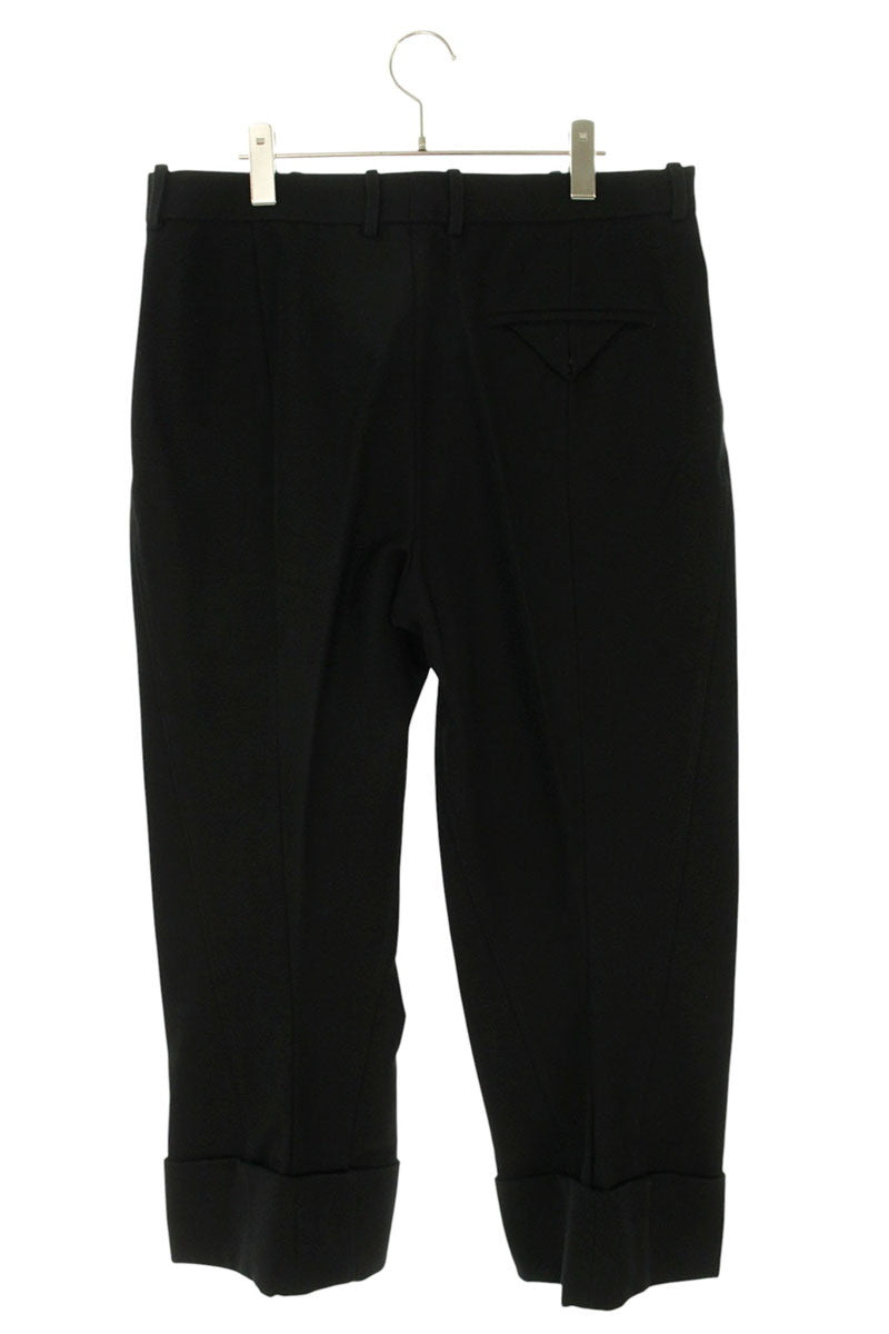 Bottega Veneta Roll-Up Cotton Trousers Black Size 36