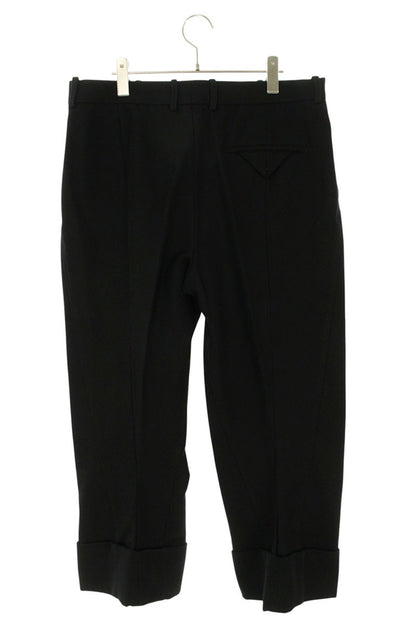 Bottega Veneta Roll-Up Cotton Trousers Black Size 36