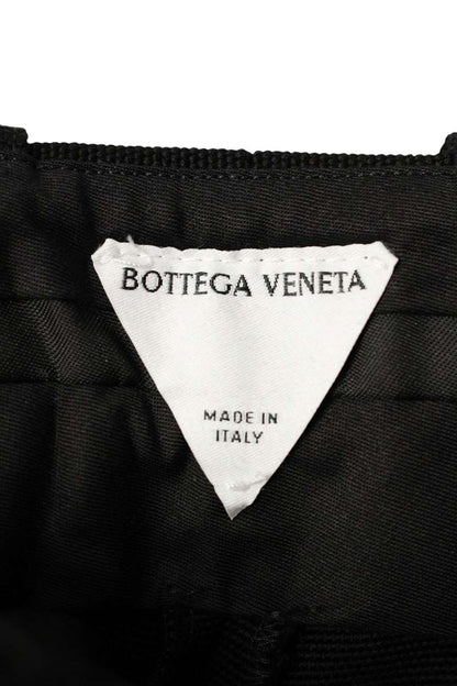 Bottega Veneta Roll-Up Cotton Trousers Black Size 36