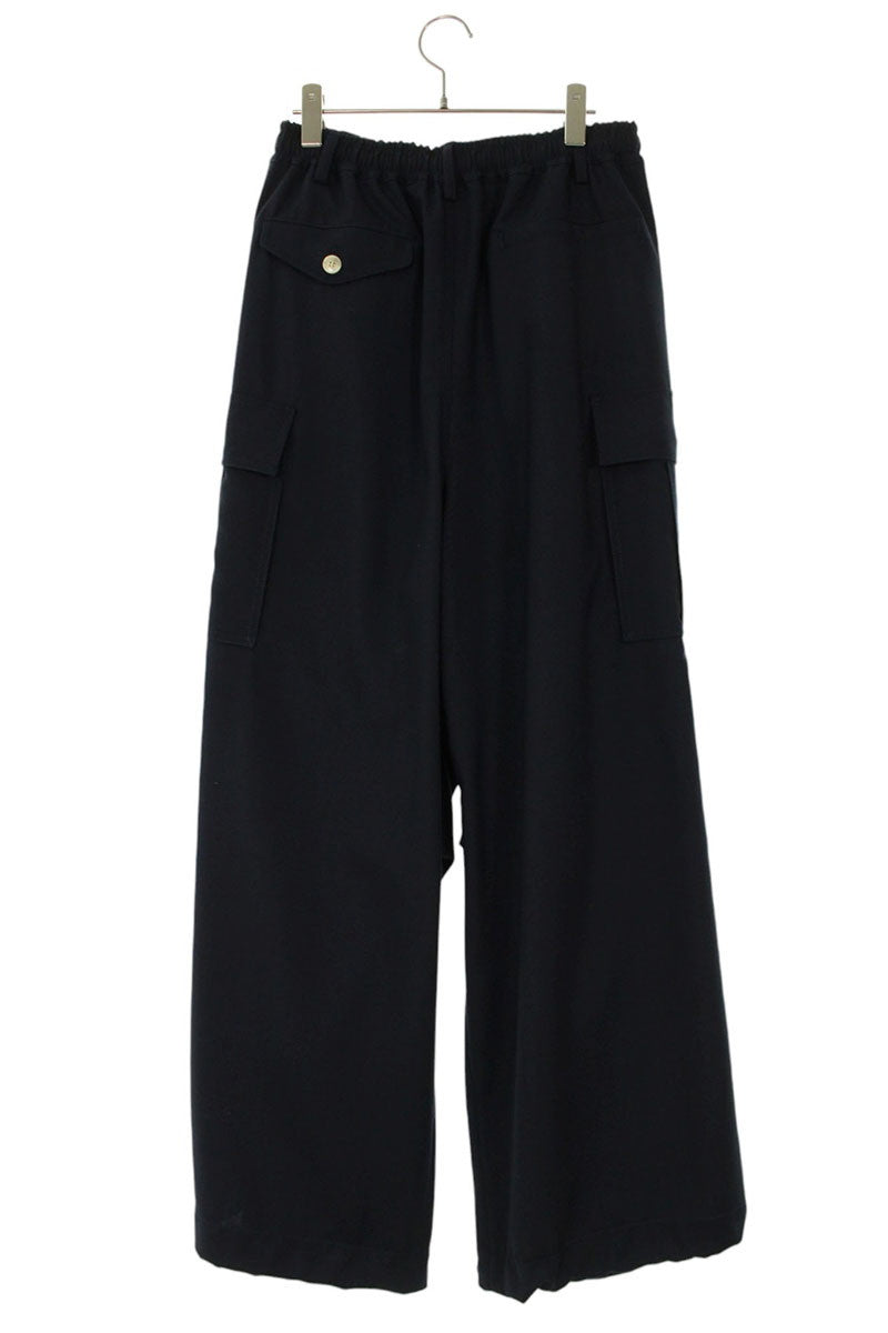 Marni Navy Wool Worker Pants Size 33