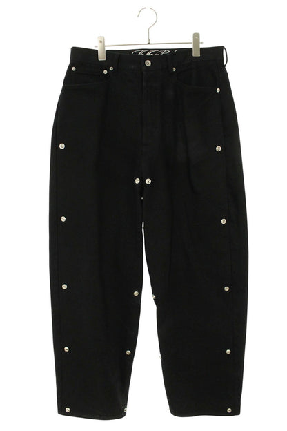 NO MASS PROD. Cotton Baggy Button Fly Pants Size 34