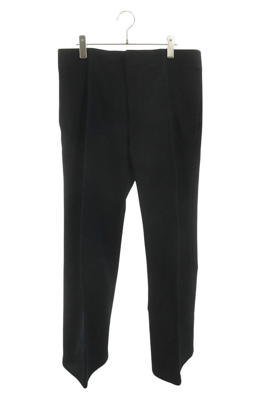 Bottega Veneta Curved Cotton Trousers Black Size 36